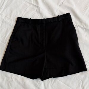 Zara Size 4 Classic Black Women's Shorts.